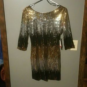 NWT gorgeous sequined dress!